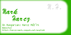 mark harcz business card